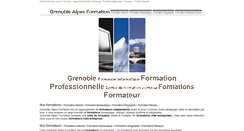 Desktop Screenshot of grenoble-alpes-formation.com