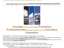 Tablet Screenshot of grenoble-alpes-formation.com